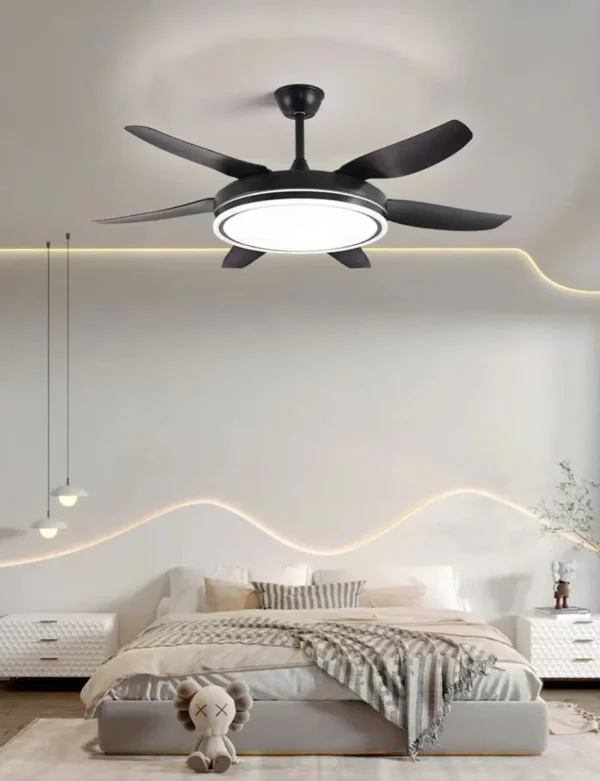 Ventilador de techo con lámpara led - Imagen 3