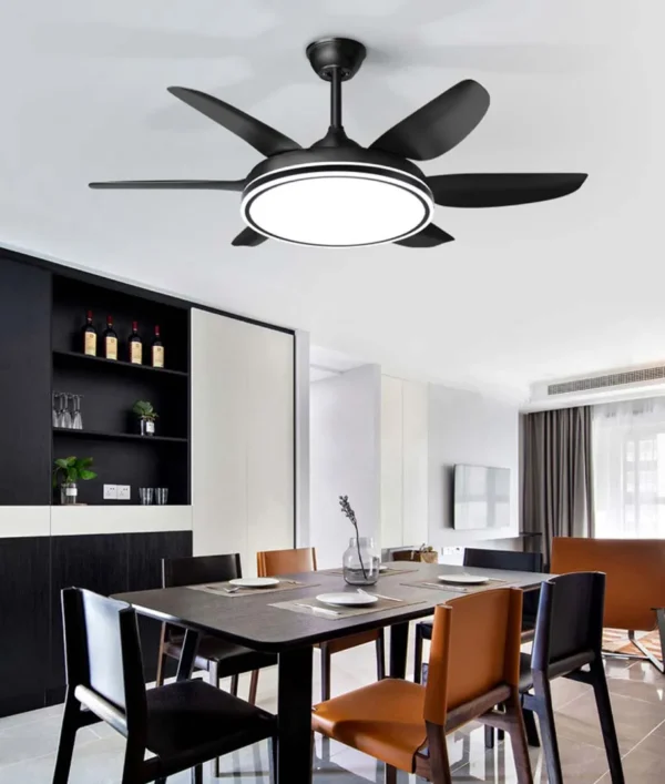 Ventilador de techo con lámpara led - Imagen 5