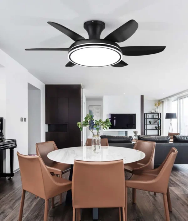 Ventilador de techo con lámpara led - Imagen 2